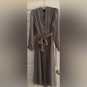 EUC Ann Taylor pleated dress